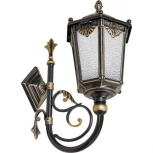 Настенный фонарь уличный Кузнечное дело Ретро 34-001-ЧЗ (220V, ковка, под старину, IP54)