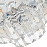 Потолочная люстра каскадная хрустальная Arte Milano Sorrento-7209 377209/6/390 CR (220V, круглые)