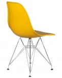 Стул обеденный DSR (ножки хром, цвет горчичный (Y-03))