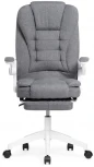Компьютерное кресло для оператора Woodville Mitis (Пластик/Ткань, Белый/Серый) 15611
