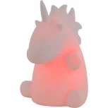 Интерьерная настольная лампа RGB Globo Kraka 28034-20 (для детской, LED, 220V, выключатель, животные)