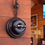 Комплект изоляторов без винта 50 шт. (черный) Ретро Werkel W6431308 (a051448)