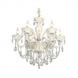 Подвесная люстра Omnilux Teramo OML-30503-06 (220V, на цепи, подсвечник, свеча)