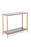 Консольный стол AllConsoles 1081-CG grey золотой