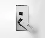 Смеситель Wasserkraft Alme 1541 С ВНУТРЕННЕЙ ЧАСТЬЮ, для ванны и душа