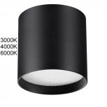 Потолочный светильник накладной Odeon Light Oben 7129/8CL черный/металл IP20 LED 8W 480Лм 3000K/4000K/6000K 120° 220V