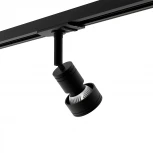 Трековый светильник однофазный 7W 220V Black RAUMBERG 8126Bk