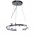 Подвесной светильник AM Group AM488 CH D500 (на тросе, шар, молекулы)