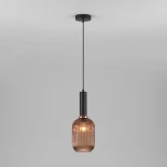 Подвесной светильник Eurosvet Bravo 50181/1 янтарь (220V, на проводе, круглые)