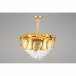 Подвесная люстра Omnilux Ardea OML-66903-09 (220V, хрусталь, на цепи)