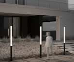 Наземный уличный светильник Maytoni Ster O467FL-L100B3K (LED, 220V, круглые, IP65)