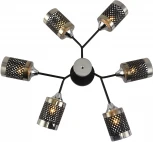 Потолочная люстра на штанге Reluce 01405-3.3-06B BK+CR (220V)