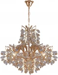 Подвесная люстра Reluce 08274-0.4-06 FG (220V, хрусталь, на цепи)