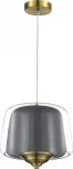 Подвесной светильник ST Luce Pandora SL6127.313.01 Латунь/Серый, Прозрачный LED 1*18W 3000K