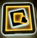 Потолочный светильник прямоугольный Мелодия Света SS1L 000023489