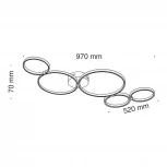 Потолочная люстра Maytoni Olympia MOD448-55-N