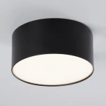 Потолочный светильник круглый светодиодный Feron AL200 48077 20W, 1400Lm, черный (4000К) “Simple matte” (220V, круглые)