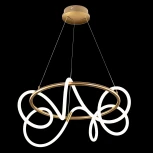 Подвесной светильник с гибким неоном и пультом Citilux Python CL220263 (регулировка яркости, LED, на тросе)