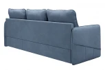 Диван тканевый угловой синий, угол правый D1 Слим AAA41521005 Velutto 48