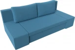 Диван прямой Сан Марко (Голубой/Рогожка) Лига Диванов арт.121579