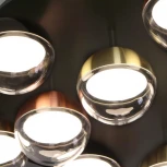 Потолочная люстра Favourite Luna 4371-12C (LED, 220V, шар, круглые)