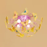 Потолочная люстра Citilux CL603142 (для детской, 220V, для девочки, бабочки)