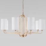 Умная подвесная люстра Eurosvet Purezza 60128/8 золото