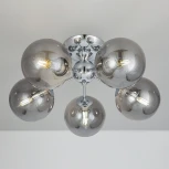 Потолочная люстра Citilux Томми CL102150 (220V, шарики, молекулы)