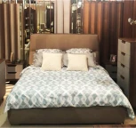 Кровать R-Home с ортопедическим основанием 1.6 Сканди Жемчужно-белый