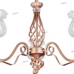 Подвесная люстра Toplight Kelli TL5680D-03PG