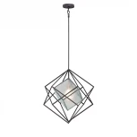 Подвесной светильник Vitaluce V4592-1/1PL (220V, на проводе, куб)