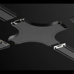 Соединитель с токопроводом "X" для низковольтного шинопровода Novotech Smal 135211 SHINO IP20 48V