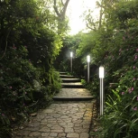 Наземный светильник IP44 Escada Galena 30011G/02 (220V, круглые)