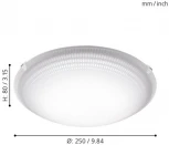 Накладной точечный светильник Eglo Magitta 1 95672