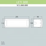 Подсветка для лестниц и ступеней встраиваемый Fumagalli Leti 5C1.000.000.AYF1R (220V, IP66)