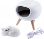 Ночник светодиодный с выключателем регулировкой яркости и зарядкой от USB ЭРА NLED-467-1W-W