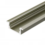 Профиль LINE-2308-F-2000 ANOD OLIVE GREY (Arlight, Алюминий) 038440