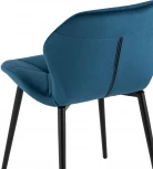 Стул Stool Group Эдвин велюр синий УТ000035491