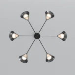 Подвесной светильник Wi-Fi Eurosvet Enigma 70161/6 (220V, управление смартфоном, голосовое управление, умный дом - Minimir Home, Алиса, Маруся, Салют, на проводе)