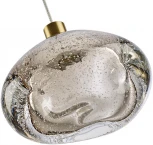 Подвесной светильник Odeon Light Mela 7044/4L серый/бронзов/металл/стекло LED 4W 3000K 220V (на проводе, круглые)