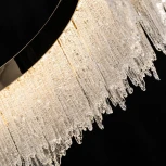 Подвесная люстра светодиодная хрустальная Modelux MODELUX ML.6028.600 GD