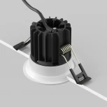 Встраиваемый светильник Maytoni Round DL058-7W4K-W (LED, 220V, круглые)