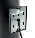 Архитектурная подсветка Feron Корфу 48355 DH0710, 2*9W, 1500Lm, 2700K, черный Бостон (LED, 220V, круглые, IP54)