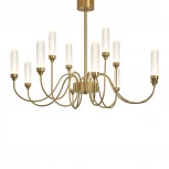 Потолочная люстра на штанге Freya Alias FR2050CL-L36BS