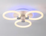Потолочная светодиодная люстра RGB Ambrella Acrylica FA3838 (220V, пульт управления)