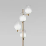 Торшер с выключателем Eurosvet Loona 01161/4 латунь (220V)