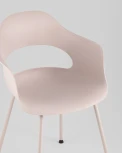 Стул Lady пластик нежно-розовый Stool Group арт.УТ000039932