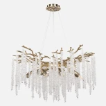 Подвесная люстра хрустальная Arte Milano Milano-1 23110.760.10.E14.A GB (220V, на тросе)