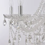 Подвесная люстра Bohemia 1413 1413/10/300 Ni (220V, подвески, на цепи, подсвечник, свеча)