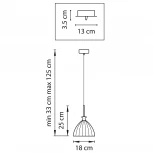 Подвесной светильник Lightstar Agola 810020 (220V, на проводе, круглые)